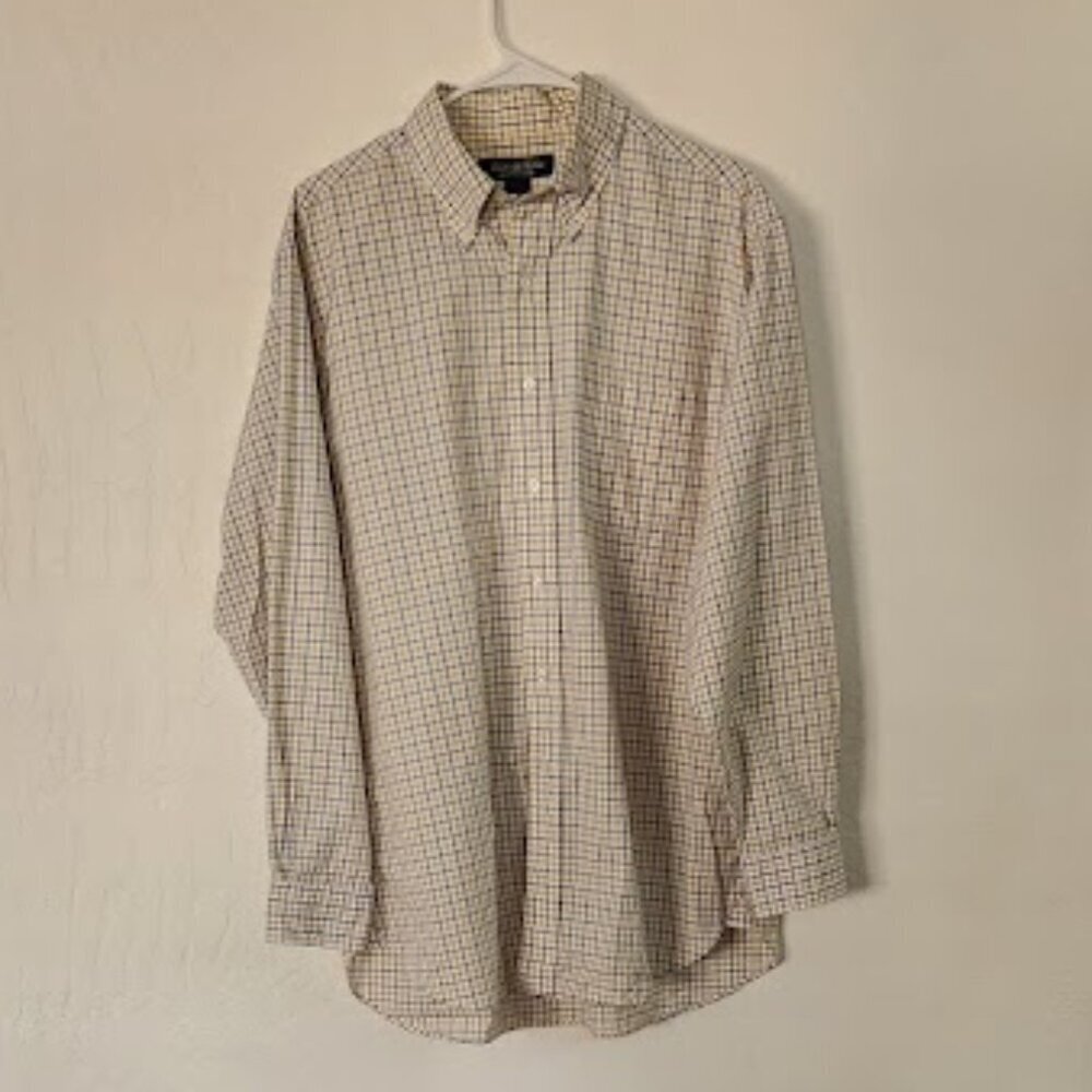 Brooks Brothers Men's Long Sleeve Button-down Size Large